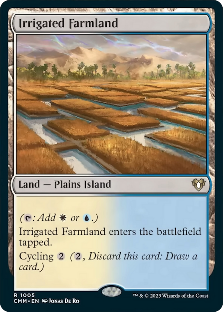 Irrigated Farmland [Commander Masters] | Game Master's Emporium (The New GME)