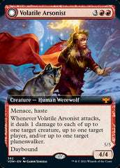 Volatile Arsonist // Dire-Strain Anarchist (Extended Art) [Innistrad: Crimson Vow] | Game Master's Emporium (The New GME)