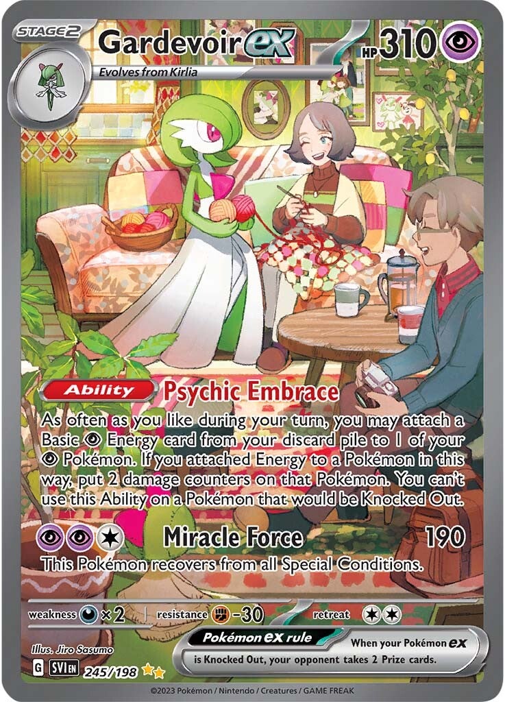 Gardevoir ex (245/198) [Scarlet & Violet: Base Set] | Game Master's Emporium (The New GME)