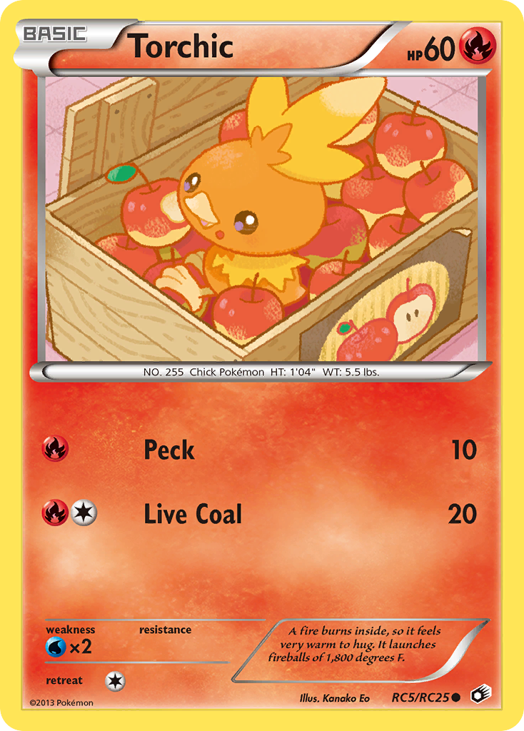 Torchic (RC5/RC25) [Black & White: Legendary Treasures] | Game Master's Emporium (The New GME)