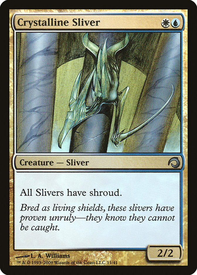 Crystalline Sliver [Premium Deck Series: Slivers] | Game Master's Emporium (The New GME)