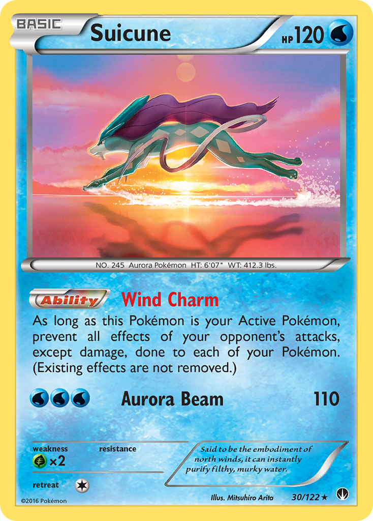 Suicune (30/122) [XY: BREAKpoint] | Game Master's Emporium (The New GME)