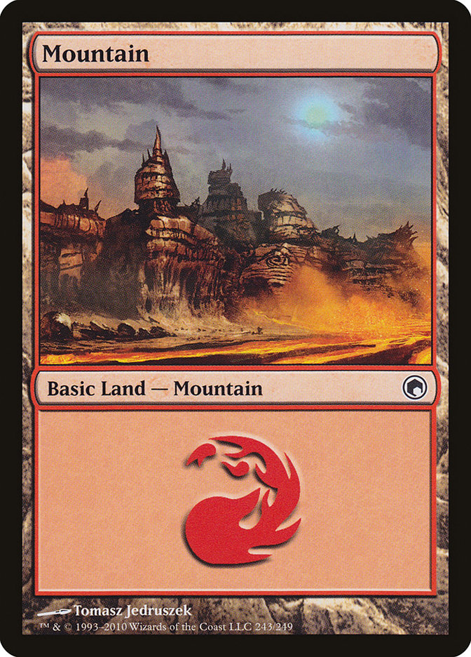 Mountain (243) [Scars of Mirrodin] | Game Master's Emporium (The New GME)