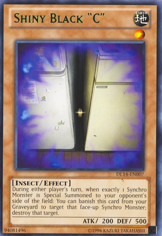 Shiny Black "C" (Green) [DL14-EN007] Rare | Game Master's Emporium (The New GME)