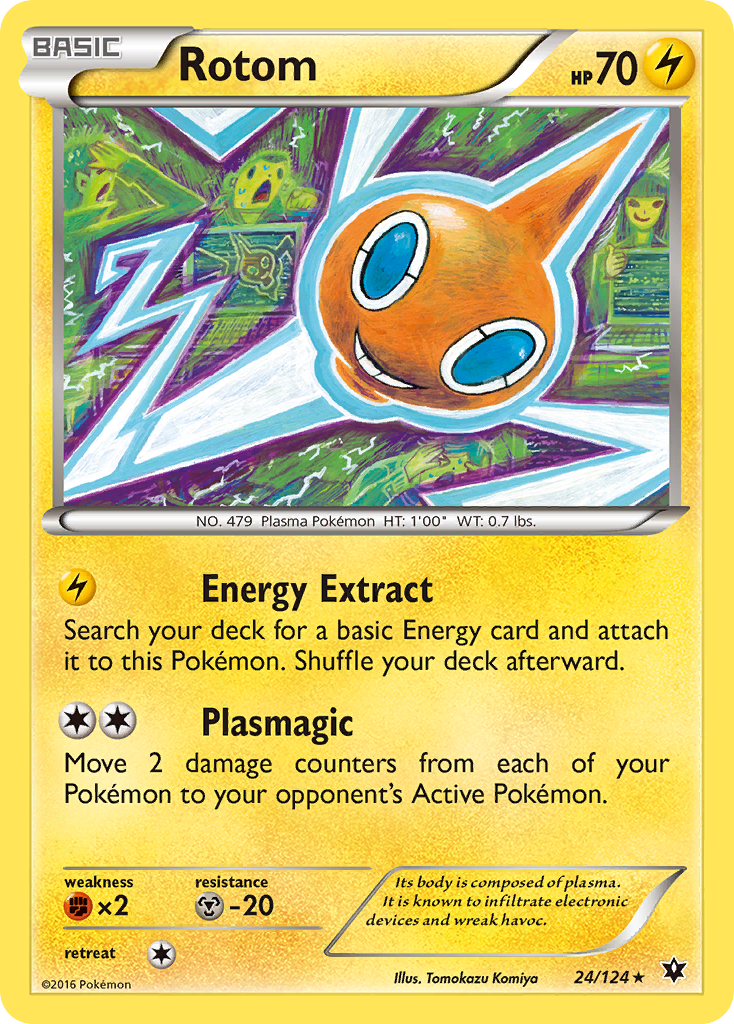 Rotom (24/124) [XY: Fates Collide] | Game Master's Emporium (The New GME)