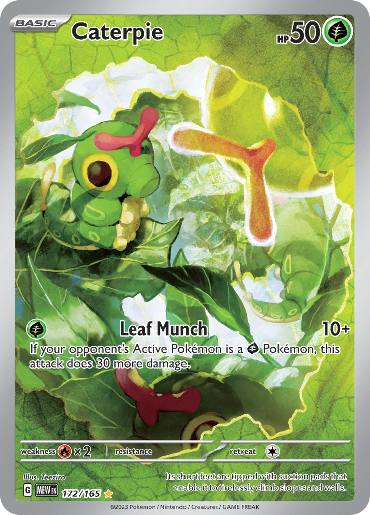 Caterpie (172/165) [Scarlet & Violet: 151] | Game Master's Emporium (The New GME)