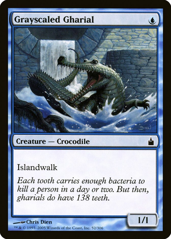 Grayscaled Gharial [Ravnica: City of Guilds] | Game Master's Emporium (The New GME)