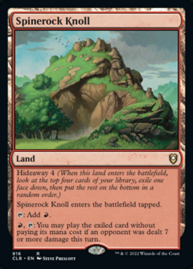 Spinerock Knoll [Commander Legends: Battle for Baldur's Gate] | Game Master's Emporium (The New GME)