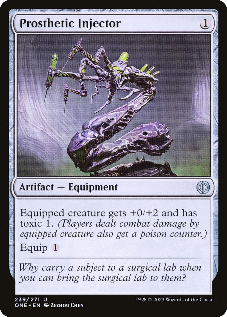 Prosthetic Injector [Phyrexia: All Will Be One] | Game Master's Emporium (The New GME)