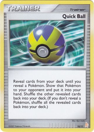 Quick Ball (10/11) [Diamond & Pearl: Trainer Kit - Lucario] | Game Master's Emporium (The New GME)