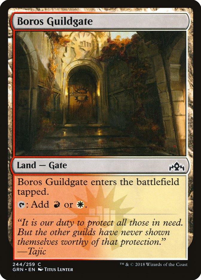 Boros Guildgate (244/259) [Guilds of Ravnica] | Game Master's Emporium (The New GME)