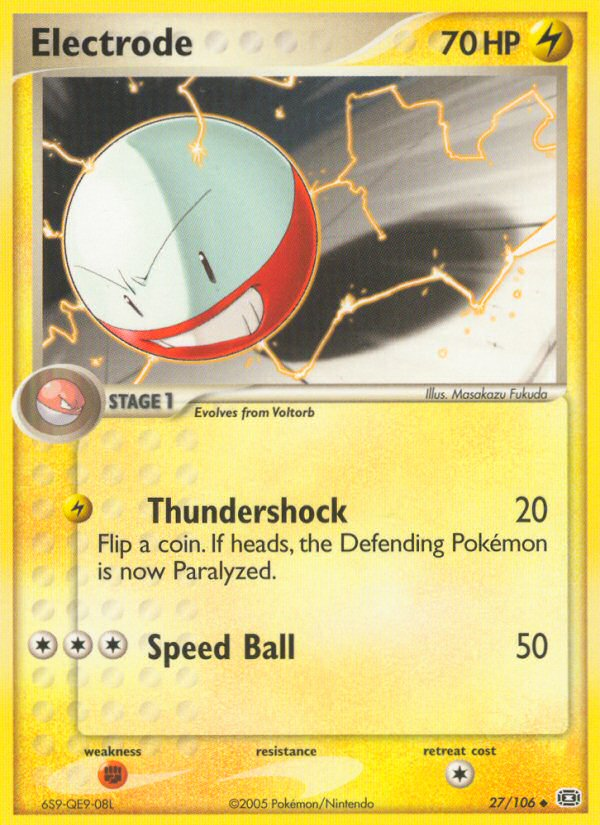 Electrode (27/106) [EX: Emerald] | Game Master's Emporium (The New GME)