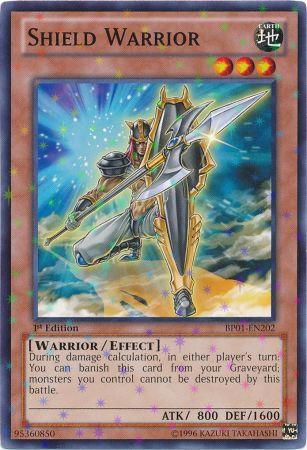 Shield Warrior [BP01-EN202] Starfoil Rare | Game Master's Emporium (The New GME)