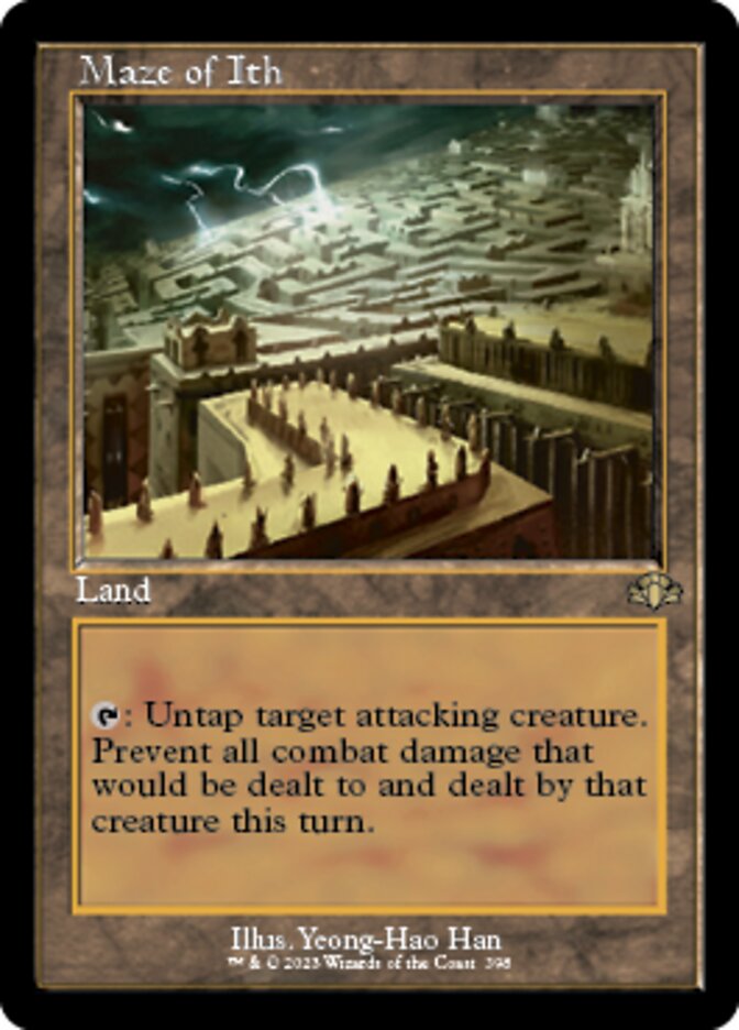 Maze of Ith (Retro) [Dominaria Remastered] | Game Master's Emporium (The New GME)