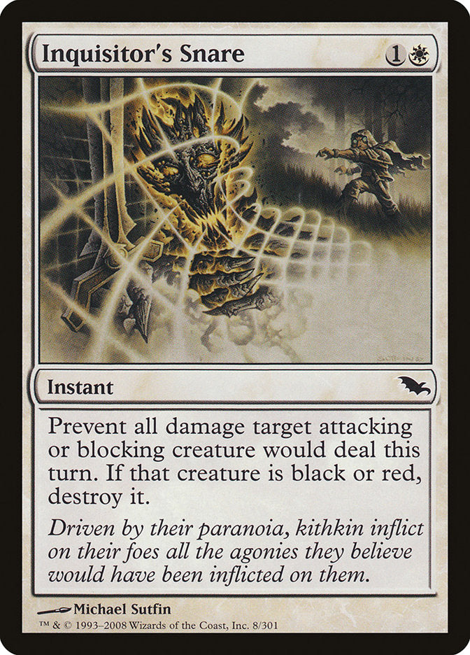 Inquisitor's Snare [Shadowmoor] | Game Master's Emporium (The New GME)