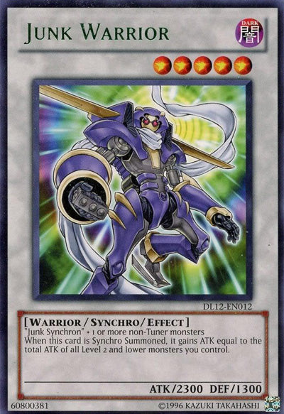 Junk Warrior (Green) [DL12-EN012] Rare | Game Master's Emporium (The New GME)