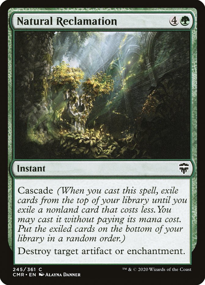 Natural Reclamation [Commander Legends] | Game Master's Emporium (The New GME)