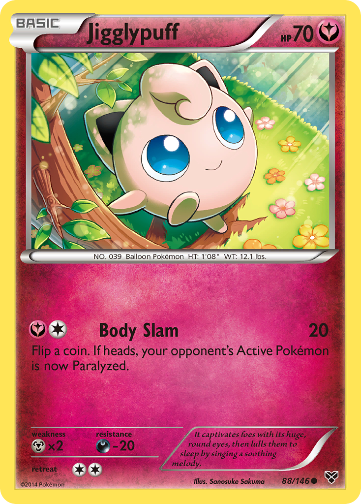 Jigglypuff (88/146) [XY: Base Set] | Game Master's Emporium (The New GME)