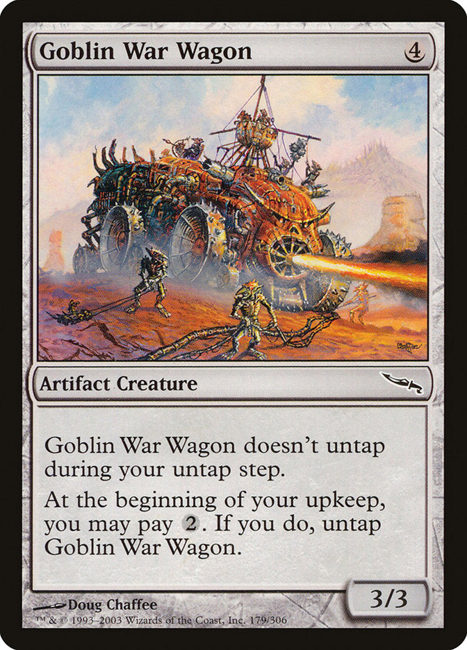 Goblin War Wagon [Mirrodin] | Game Master's Emporium (The New GME)