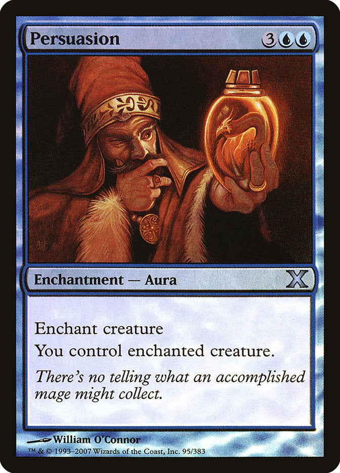 Persuasion (Premium Foil) [Tenth Edition] | Game Master's Emporium (The New GME)