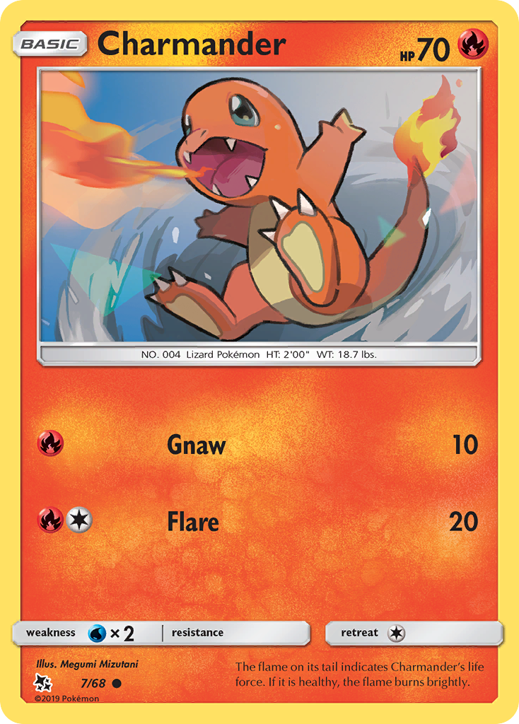 Charmander (7/68) [Sun & Moon: Hidden Fates] | Game Master's Emporium (The New GME)