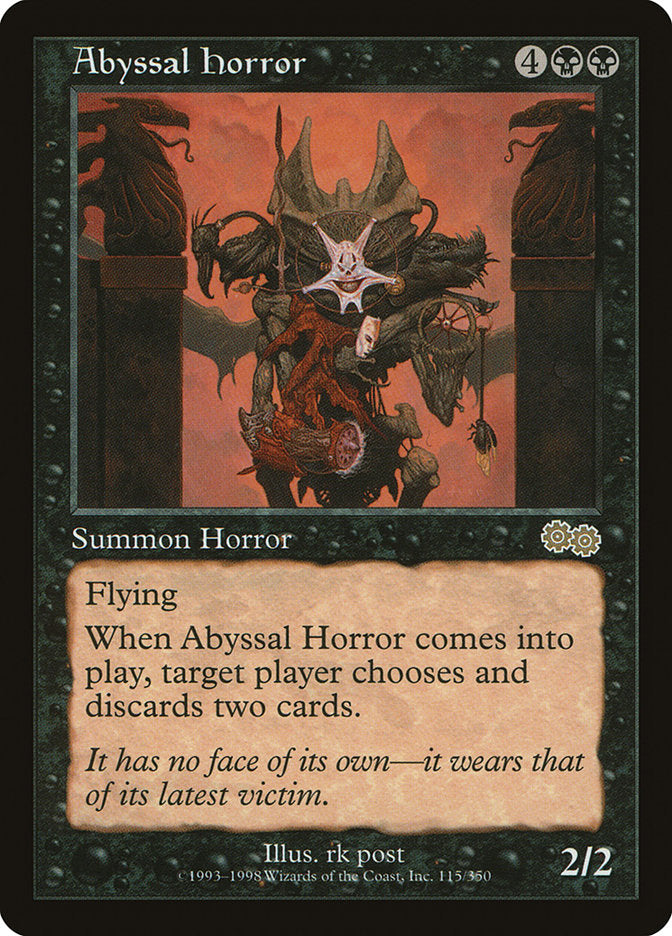 Abyssal Horror [Urza's Saga] | Game Master's Emporium (The New GME)