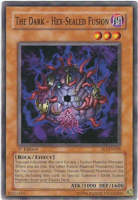 The Dark - Hex-Sealed Fusion [FET-EN028] Common | Game Master's Emporium (The New GME)