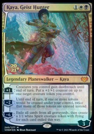 Kaya, Geist Hunter [Innistrad: Crimson Vow Prerelease Promos] | Game Master's Emporium (The New GME)