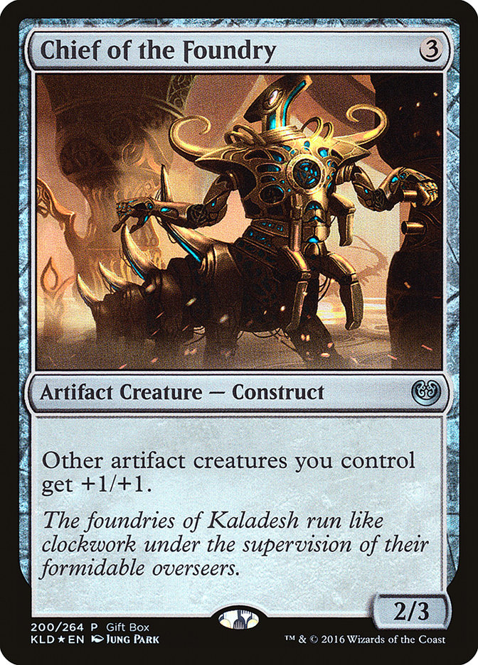 Chief of the Foundry (Gift Pack) [Kaladesh Promos] | Game Master's Emporium (The New GME)