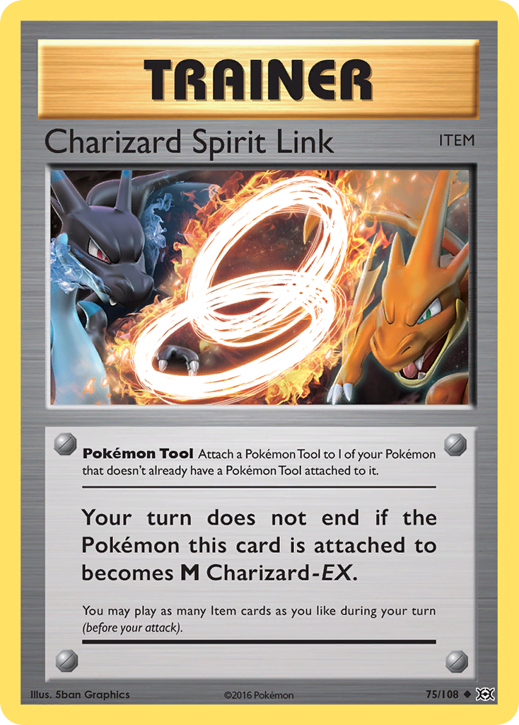 Charizard Spirit Link (75/108) [XY: Evolutions] | Game Master's Emporium (The New GME)