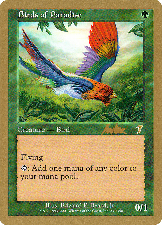 Birds of Paradise (Brian Kibler) [World Championship Decks 2002] | Game Master's Emporium (The New GME)