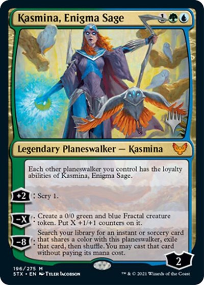 Kasmina, Enigma Sage (Promo Pack) [Strixhaven: School of Mages Promos] | Game Master's Emporium (The New GME)