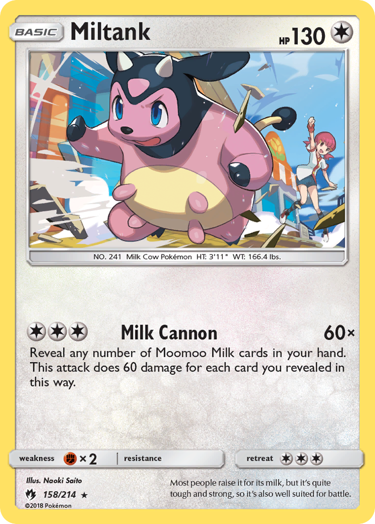 Miltank (158/214) [Sun & Moon: Lost Thunder] | Game Master's Emporium (The New GME)