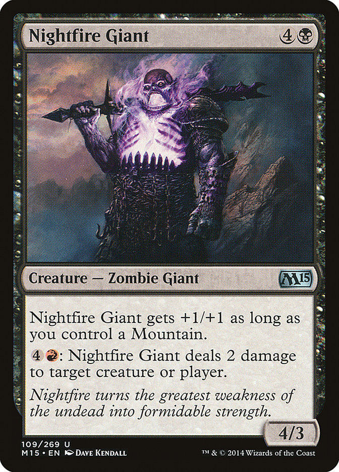 Nightfire Giant [Magic 2015] | Game Master's Emporium (The New GME)