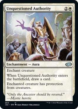 Unquestioned Authority [Jumpstart 2022] | Game Master's Emporium (The New GME)
