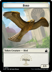 Bird // Voja Double-Sided Token [Ravnica Remastered Tokens] | Game Master's Emporium (The New GME)