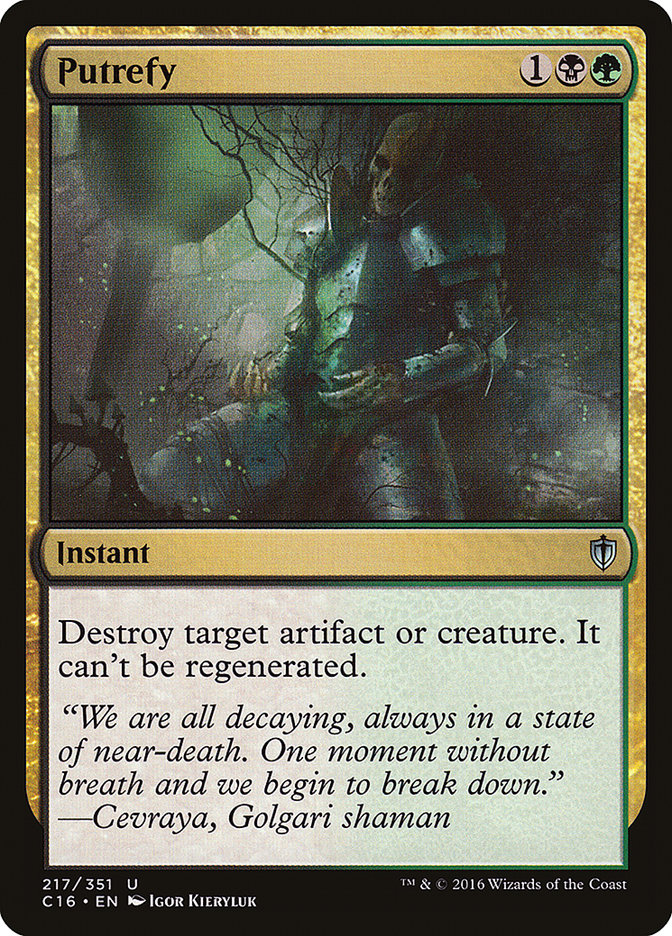 Putrefy [Commander 2016] | Game Master's Emporium (The New GME)
