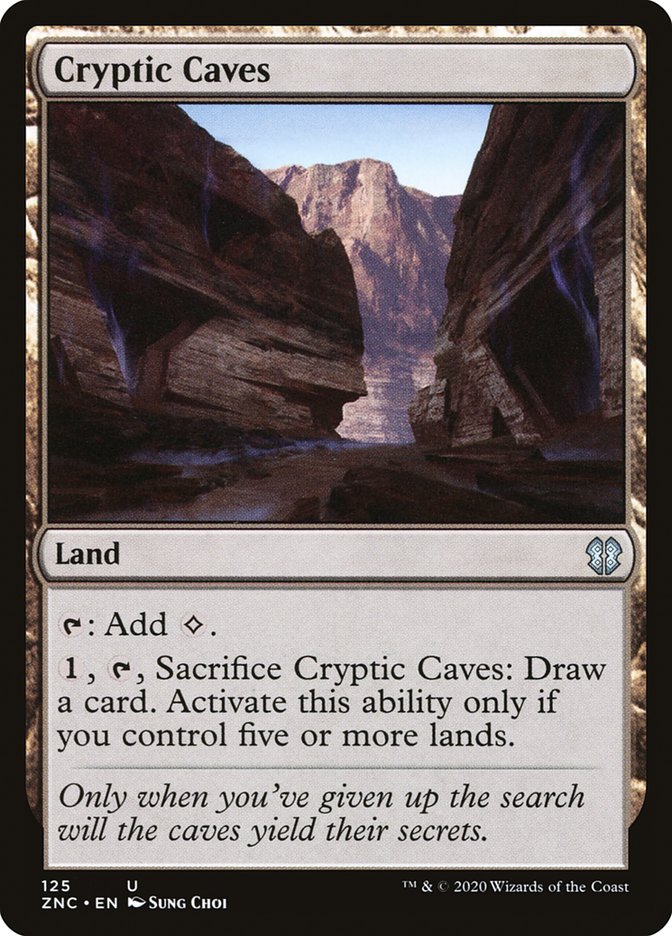 Cryptic Caves [Zendikar Rising Commander] | Game Master's Emporium (The New GME)