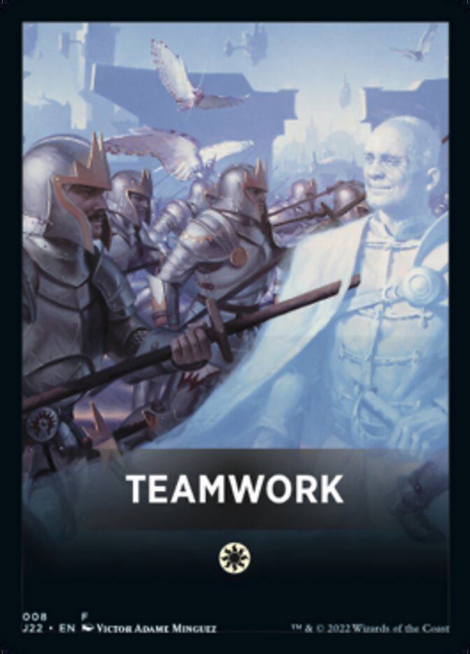 Teamwork Theme Card [Jumpstart 2022 Front Cards] | Game Master's Emporium (The New GME)