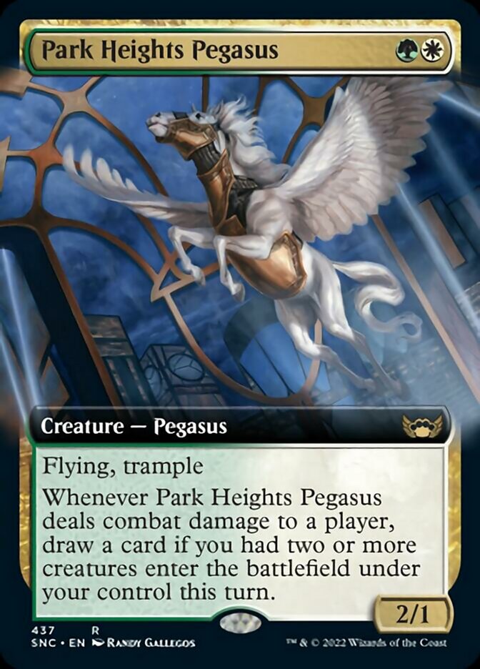 Park Heights Pegasus (Extended Art) [Streets of New Capenna] | Game Master's Emporium (The New GME)