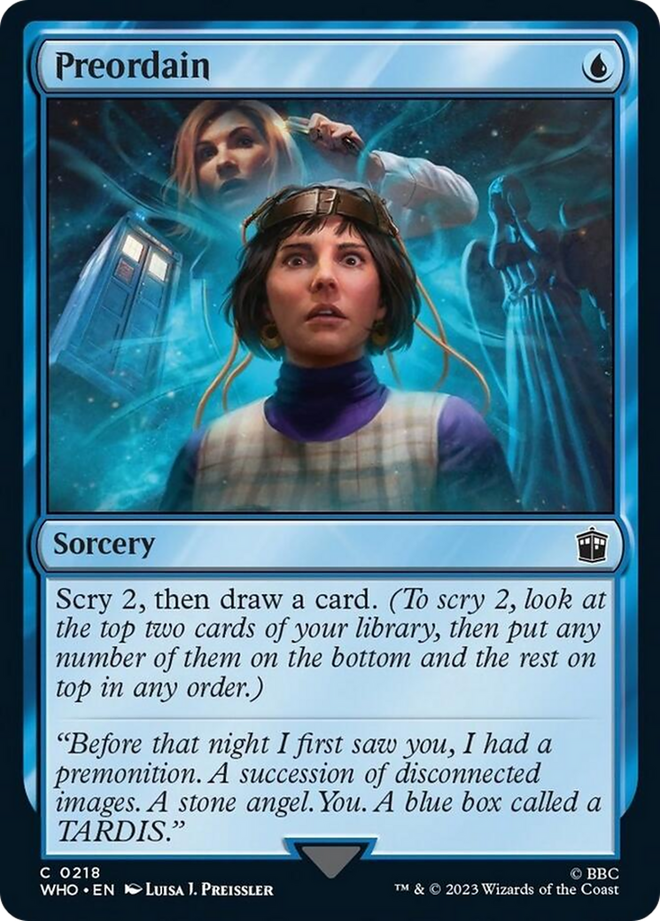 Preordain [Doctor Who] | Game Master's Emporium (The New GME)