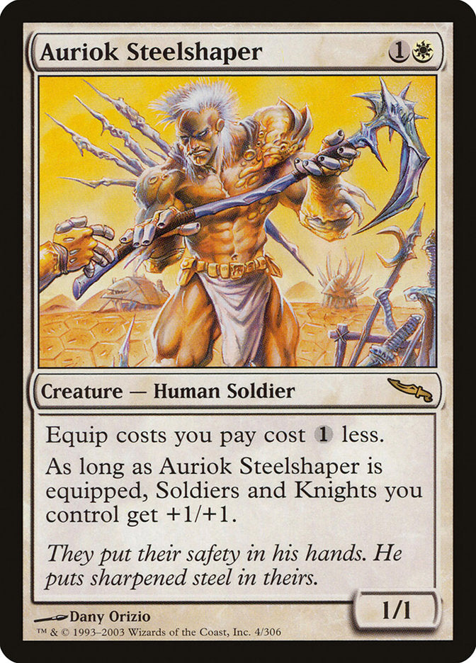 Auriok Steelshaper [Mirrodin] | Game Master's Emporium (The New GME)