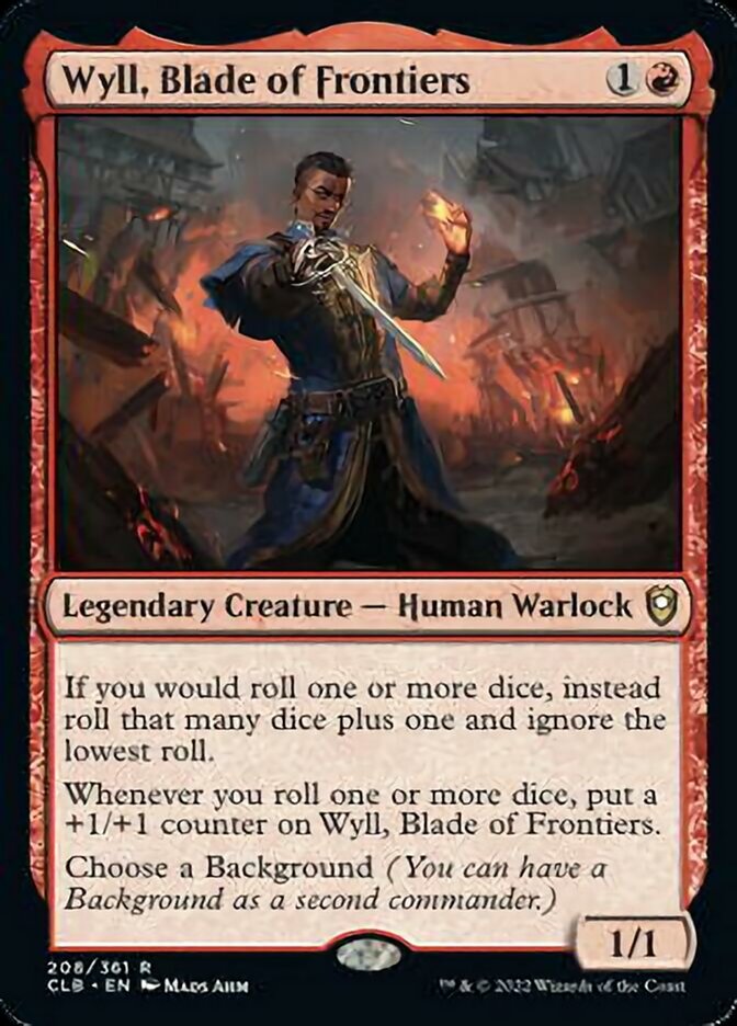 Wyll, Blade of Frontiers [Commander Legends: Battle for Baldur's Gate] | Game Master's Emporium (The New GME)