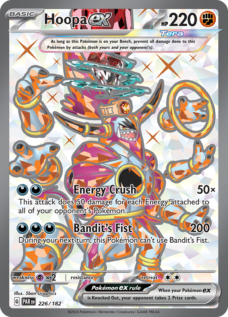 Hoopa ex (226/182) [Scarlet & Violet: Paradox Rift] | Game Master's Emporium (The New GME)
