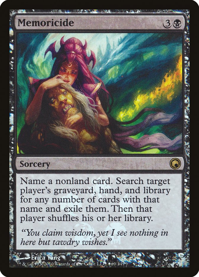 Memoricide (Buy-A-Box) [Scars of Mirrodin Promos] | Game Master's Emporium (The New GME)