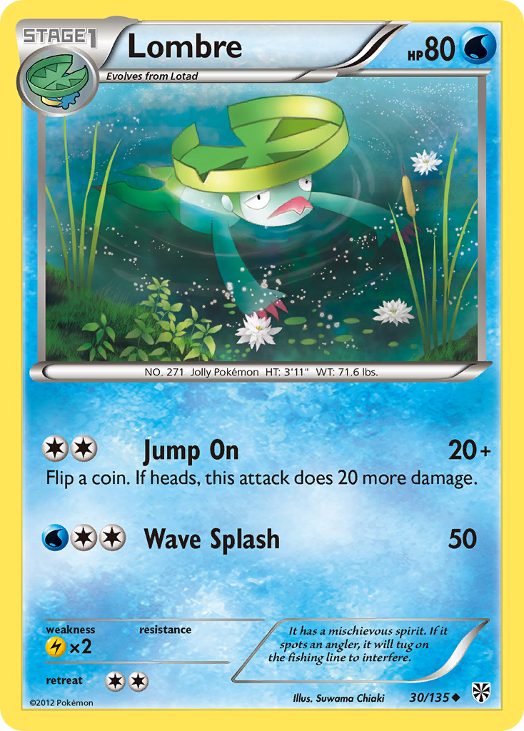 Lombre (30/135) [Black & White: Plasma Storm] | Game Master's Emporium (The New GME)
