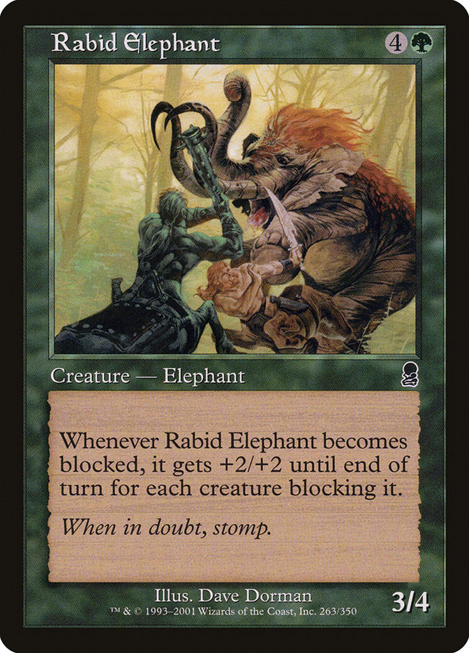 Rabid Elephant [Odyssey] | Game Master's Emporium (The New GME)