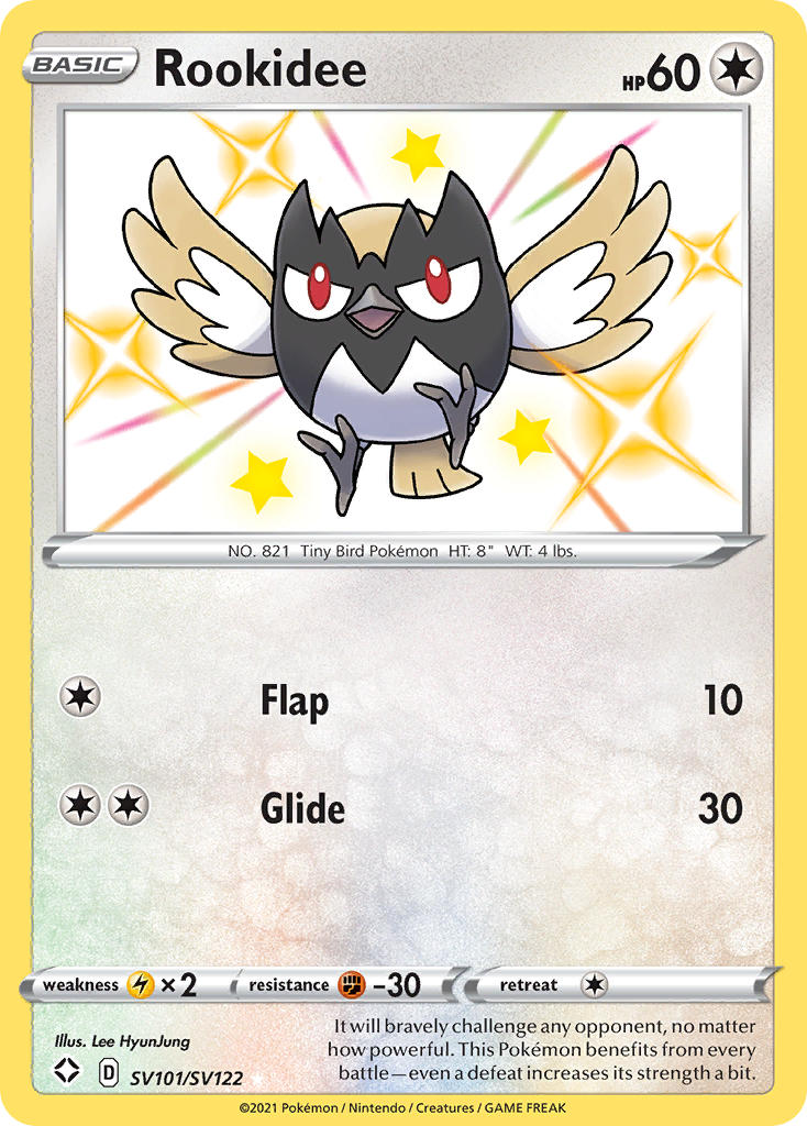 Rookidee (SV101/SV122) [Sword & Shield: Shining Fates] | Game Master's Emporium (The New GME)