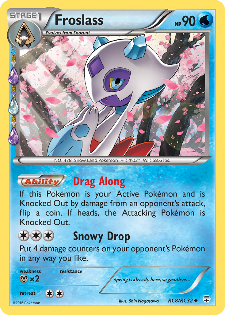 Froslass (RC8/RC32) [XY: Generations] | Game Master's Emporium (The New GME)