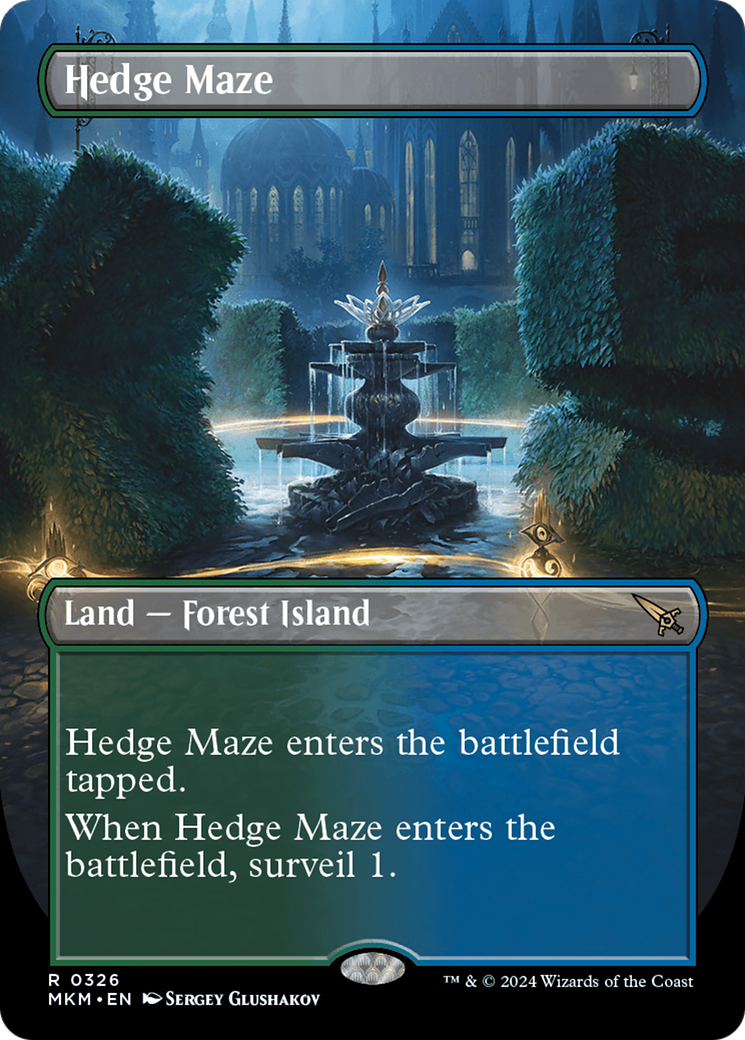 Hedge Maze (Borderless) [Murders at Karlov Manor] | Game Master's Emporium (The New GME)